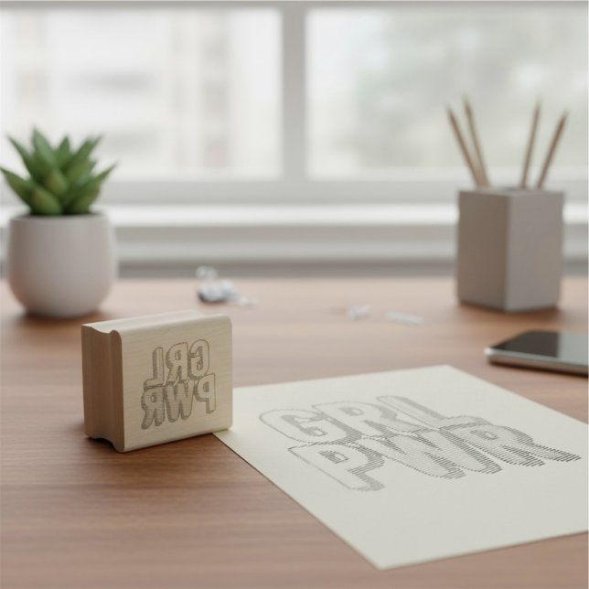 GRL PWR GUMMISTEMPEL (Von Creator hochgeladen)