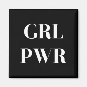 GRL PWR MAGNET