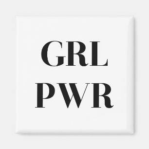 GRL PWR MAGNET