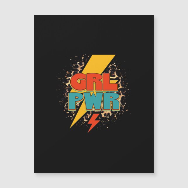 GRL PWR MAGNETKARTE (Vorderseite)