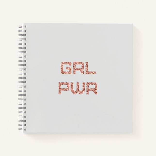 GRL PWR - NOTIZBUCH (Vorderseite)