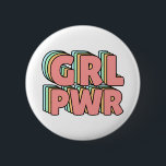 GRL PWR Pastel Button<br><div class="desc">GRL PWR!</div>