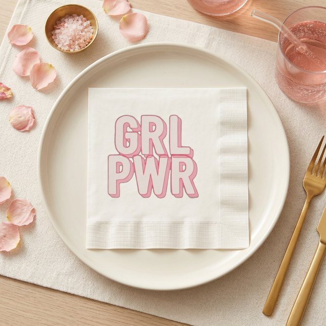 GRL PWR SERVIETTE (Von Creator hochgeladen)