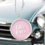 GRL PWR VERSILBERTE KETTE<br><div class="desc">GRL PWR</div>