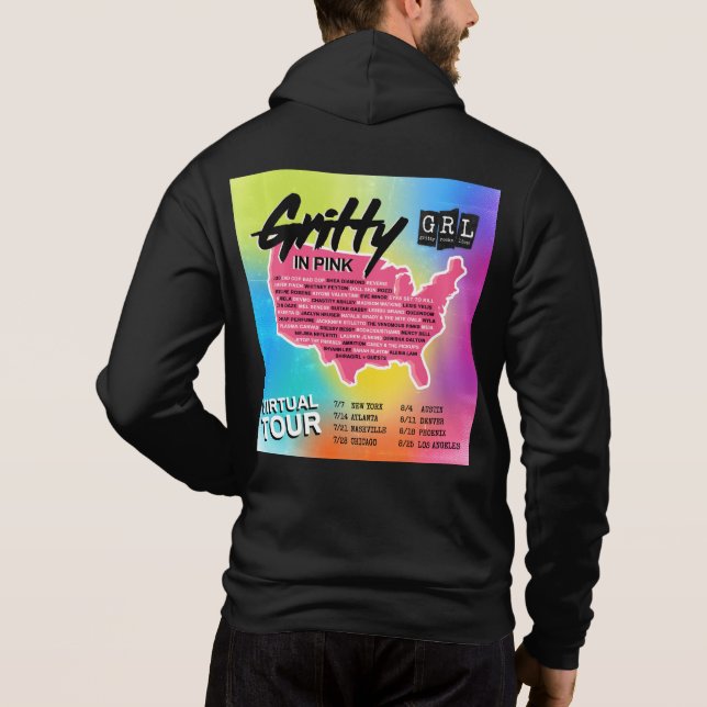 GRL Virtual Tour Sweat - shirt à capuche (Dos)