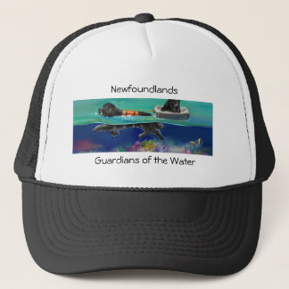 GRNC-Hat für Wassertest Black Newf Truckerkappe