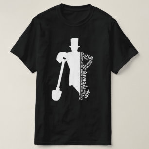 Grobar mit Schaufel T-Shirt