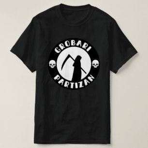 Grobari Partizan Sensenmann  T-Shirt