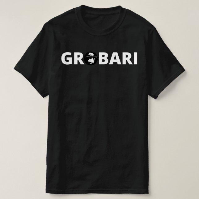 Grobari Partizan Weiße Python  T-Shirt (Design vorne)