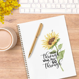 "Grobe durch, was du durchmachst"-Journal Notizbuch