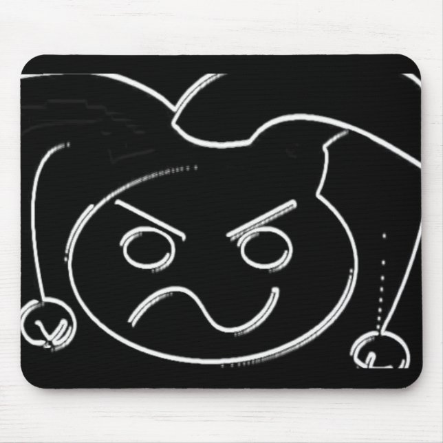 Grobe Mausunterlage Mousepad (Vorne)