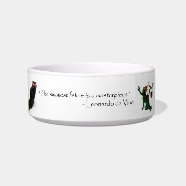 Grobe Sun-Katzen-Schüssel Napf (Vorderseite)