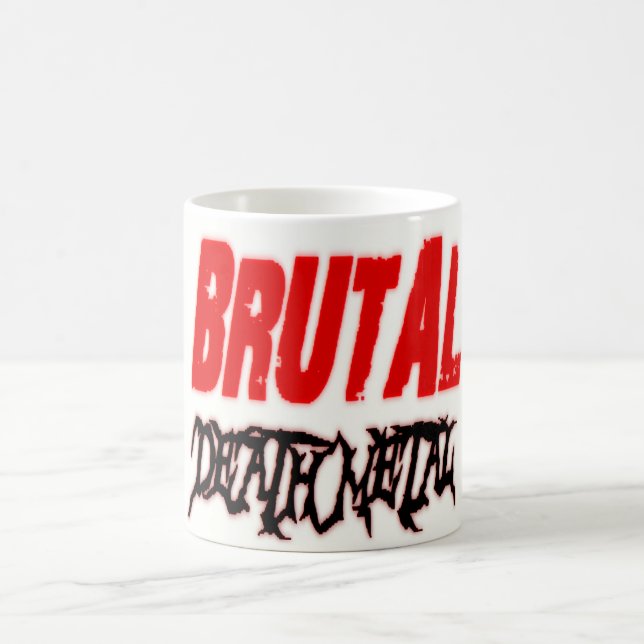 Grobes Todesmetall - "Tasse " Kaffeetasse (Mittel)