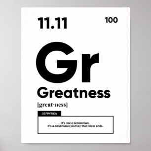 Grobheitsdefinition Motivierend Poster