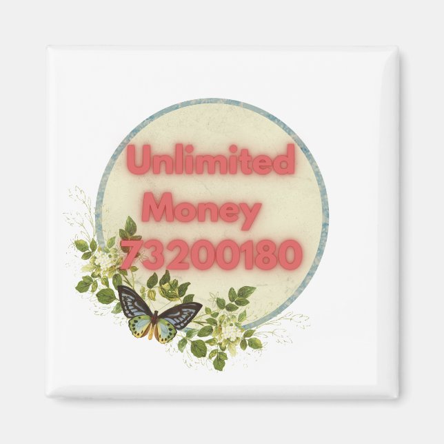 Grobovoi Sequence, Unbegrenztes Geld 73200180 Magnet (Vorne)