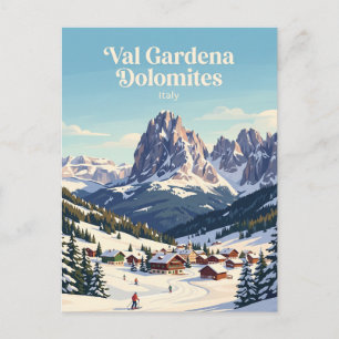 Gröden Dolomiten Italien Postkarte