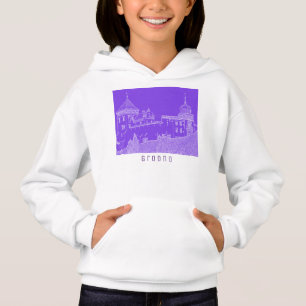 Grodno Belarus Architektur Burg Stadtansicht Hoodie