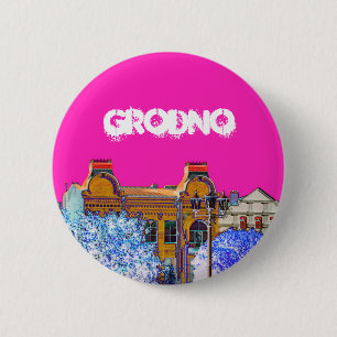 Grodno Belarus Architektur Button