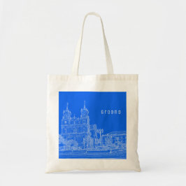 Grodno Belarus Architektur Stadt Stadtansicht Kath Tragetasche