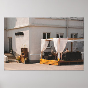 Grodno Belarus Stadt Architektur Leben Menschen Poster