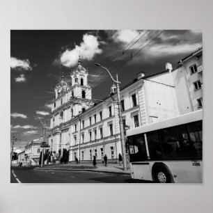 Grodno Weißrussland Stadtbild Stadt Aussicht Poster