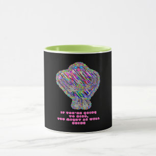 Grogger der Golem, stehe auf und strahle, inspirie Tasse