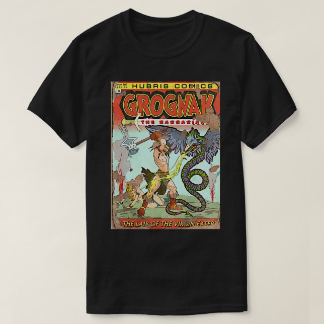 Grognak-Frage T-Shirt (Design vorne)