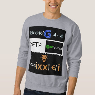 Grok4 Künstliche Intelligenz Ideenvollkommener T - Sweatshirt