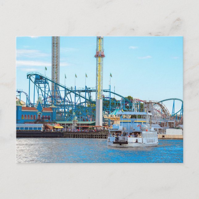 Grona Lund Vergnügungspark, Stockholm, Schweden Postkarte (Vorderseite)