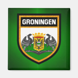 Groningen-Flagge Magnet