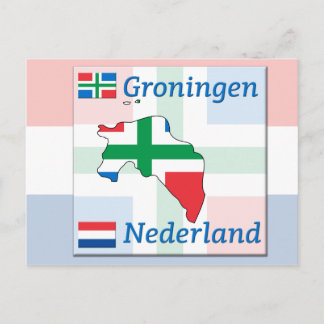 Groningen-Nederland Postkarte