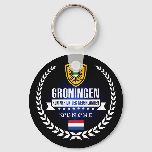 Groningen Schlüsselanhänger (Vorderseite)