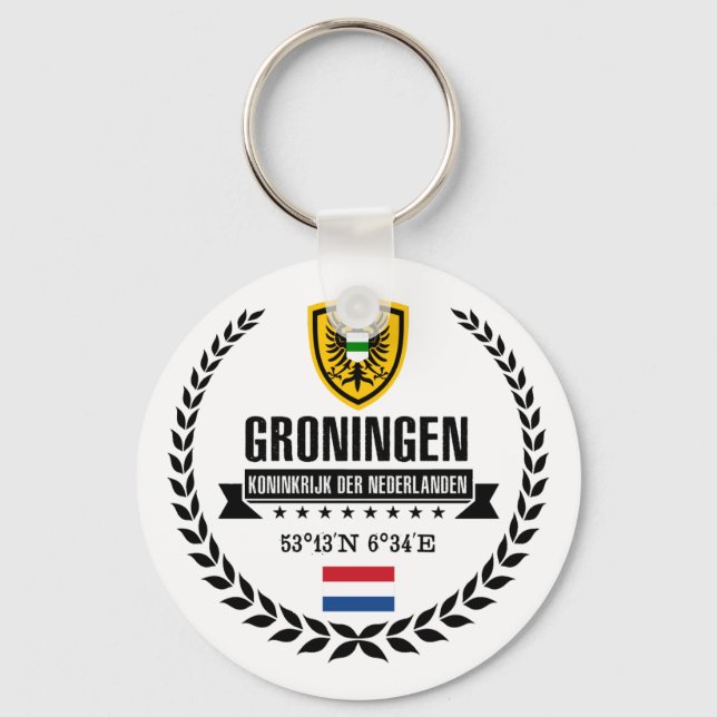 Groningen Schlüsselanhänger (Vorderseite)