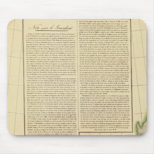 Grönland 11 mousepad (Vorne)