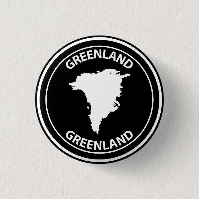 Grönland Button (Vorderseite)