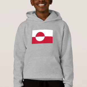 Grönland-Flagge Hoodie