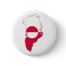 Grönland-Flagge im Land T-Shirt