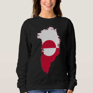 Grönland-Flagge im Land T-Shirt Hoodie