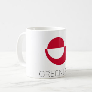 Grönland-Flagge Kaffeetasse