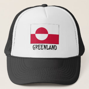 Grönland-Flagge Truckerkappe