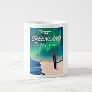 Grönland 'Fliegen Sie!' Jumbo-Tasse