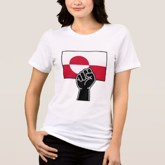 Grönland ist nicht zu verkaufen T-Shirt | Politisc Tri-Blend Shirt