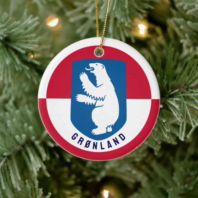 Grønland Keramik Ornament (Baum)