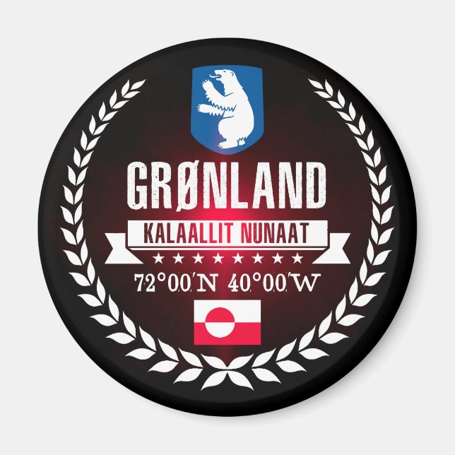 Grönland Magnet (Vorne)