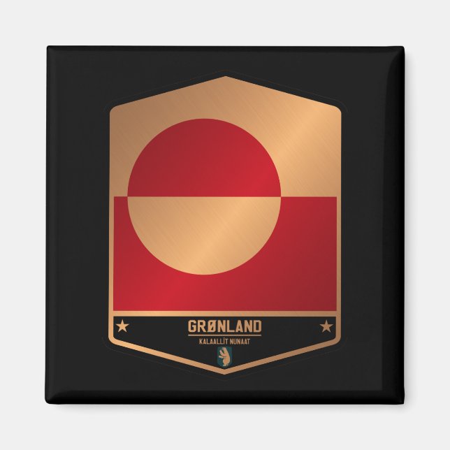 Grönland Magnet (Vorne)
