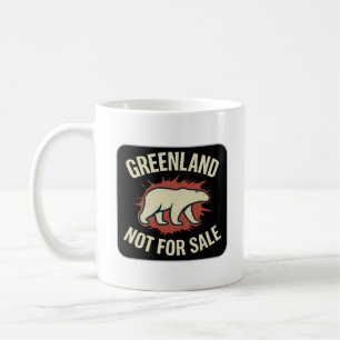 GRÖNLAND, Nicht zu Verkaufen – Eisbär Spritzt Wide Kaffeetasse
