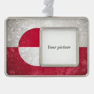 Grönland Rahmen-Ornament Silber