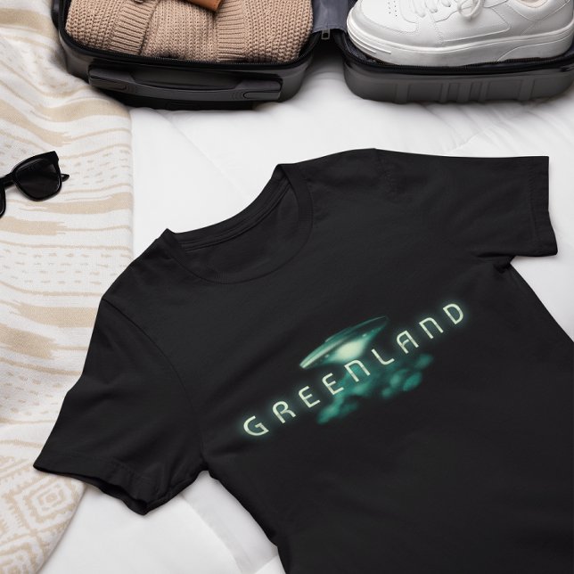 Grönland UFO Raumschiff Flying Saucer Sightings T-Shirt (Von Creator hochgeladen)