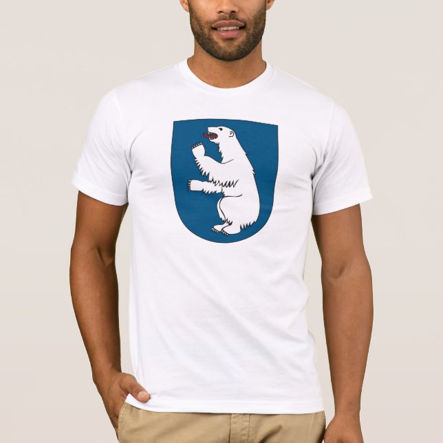 Grönland-Wappen T - Shirt (Vorderseite)