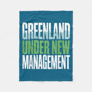 Grönland Zitat Management Eisiger Humor Illustrati Fleecedecke